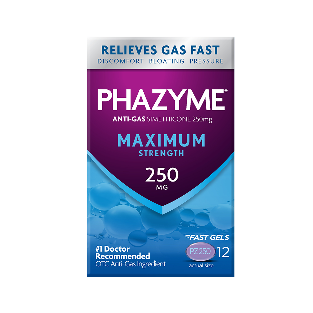 Maximum Strength Phazyme® 250mg Gas Relief Chews | Phazyme